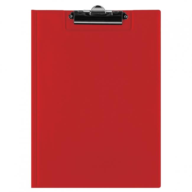 Clipboard A4 PVC zamykany czerwony STARPAK 586524