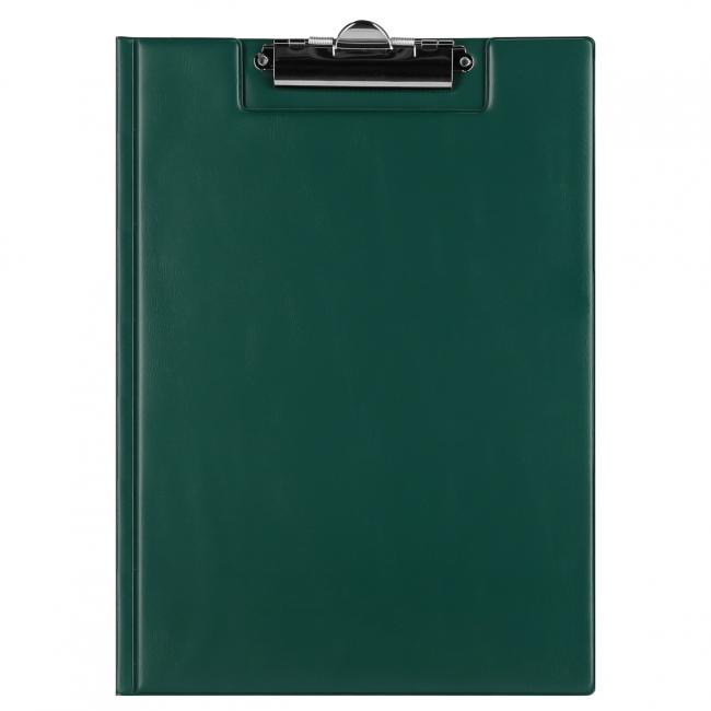 Clipboard A4 PVC zamykany zielony STARPAK 586527