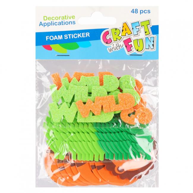 Ozdoba Las/Dżungla Eva samoprzylepna CRAFT WITH FUN 515978