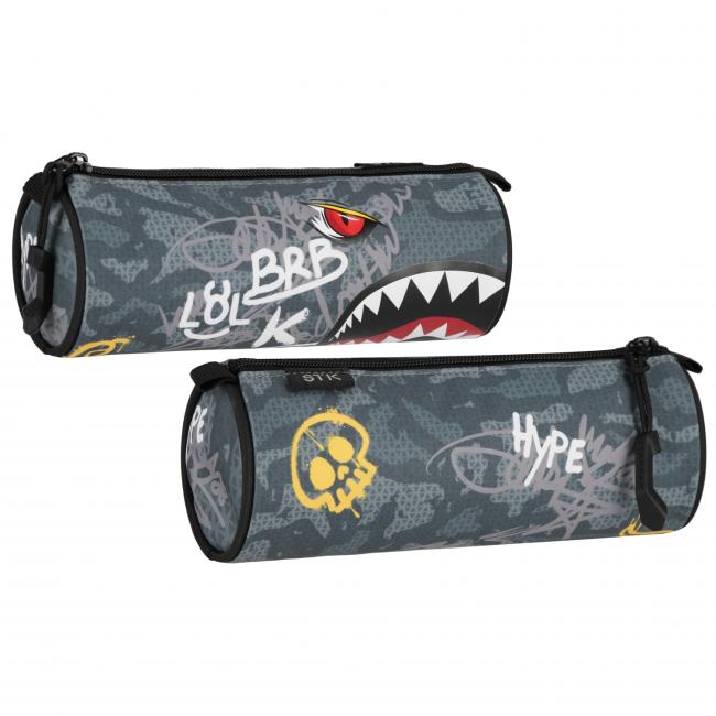 Piórnik tuba 1zamek Shark STARPAK 576251