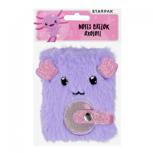 Notes pluszowy brelok Axolotl STARPAK 580424