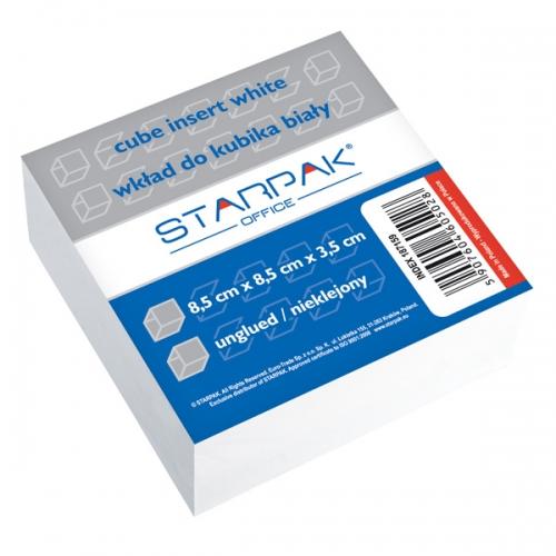 Wkład do kubika 85x85 biały NK STARPAK 187159