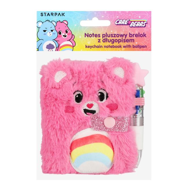Notes pluszowy brelok Care Bears STARPAK 580327