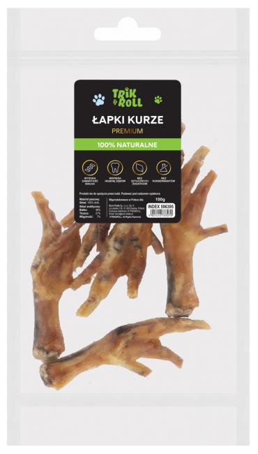 Przysmak dla psa Łapki kurze 100 g TRIK&ROLL 596395