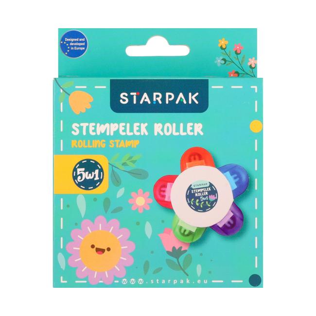 Stempel roller 5w1 Flower STARPAK 582118