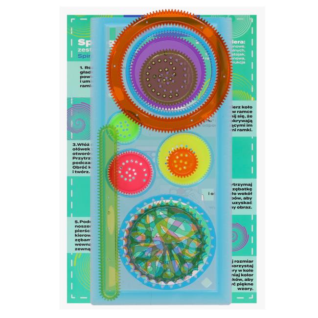 Szablon kreślarski Spirograf STARPAK 582133