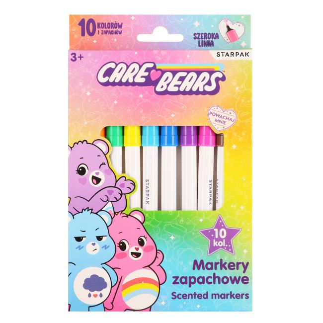 Marker zapachowy 10 kolorów Care Bears STARPAK 582136
