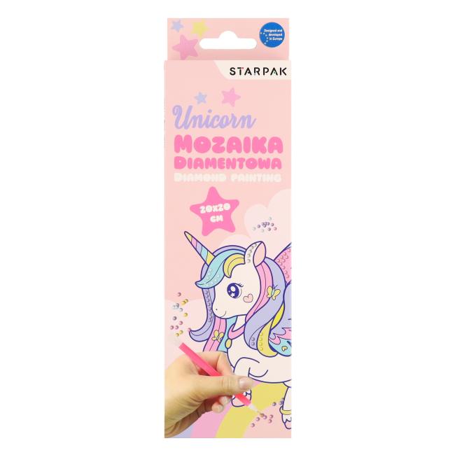 Zestaw kreatywny Mozaika diamentowa Unicorn STARPAK 582148