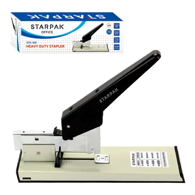 Zszywacz metalowy 100k 23/6/8/10/13 czarny STARPAK 450878
