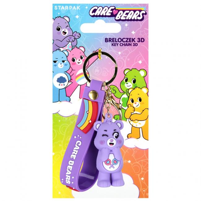 Brelok 3D Care Bears fioletowy STARPAK 569906