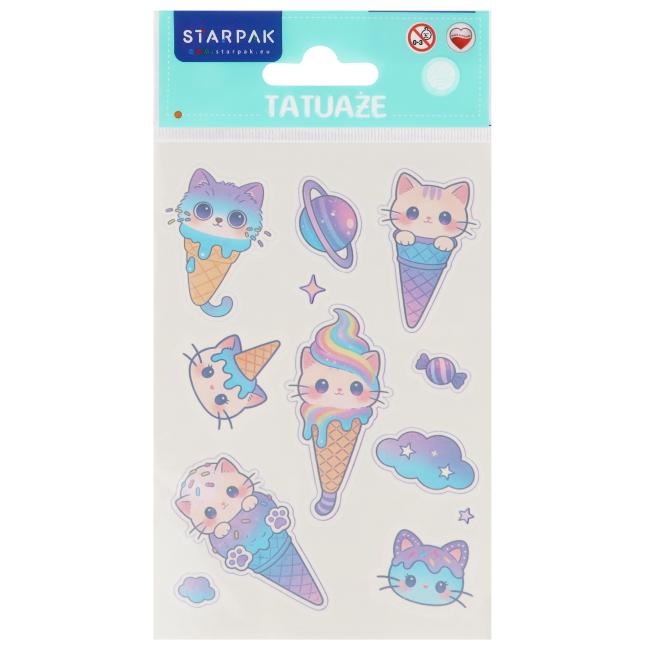 Tatuaże 10x19 cm Kawaii STARPAK 590556   
