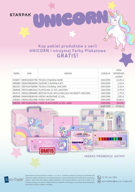 Pakiet Unicorn STARPAK 601595- szczegóły w opisie 
