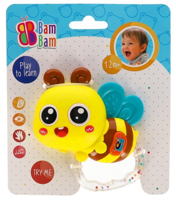 Grzechotka muzyczna Pszczółka na baterie BAM BAM 592790