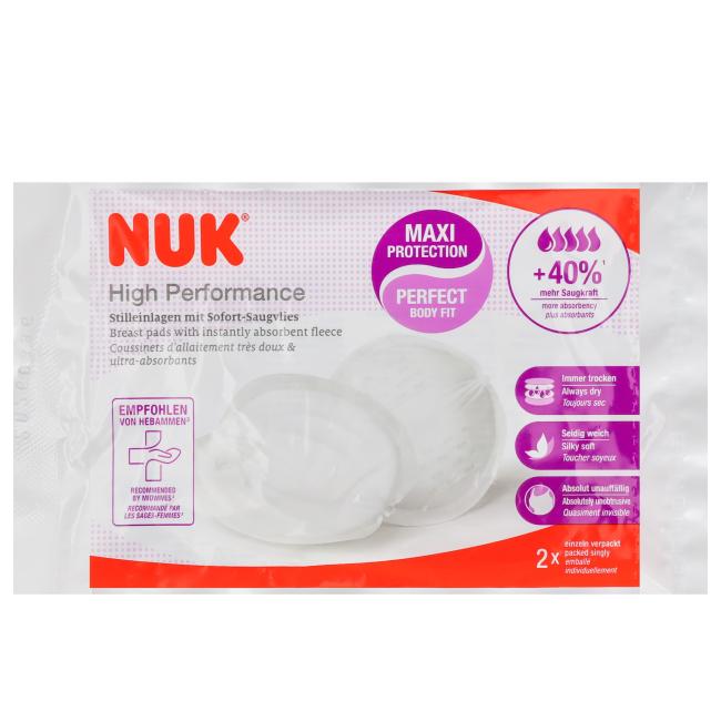 NUK Wkładki laktacyjne High Performance 2szt 10252136