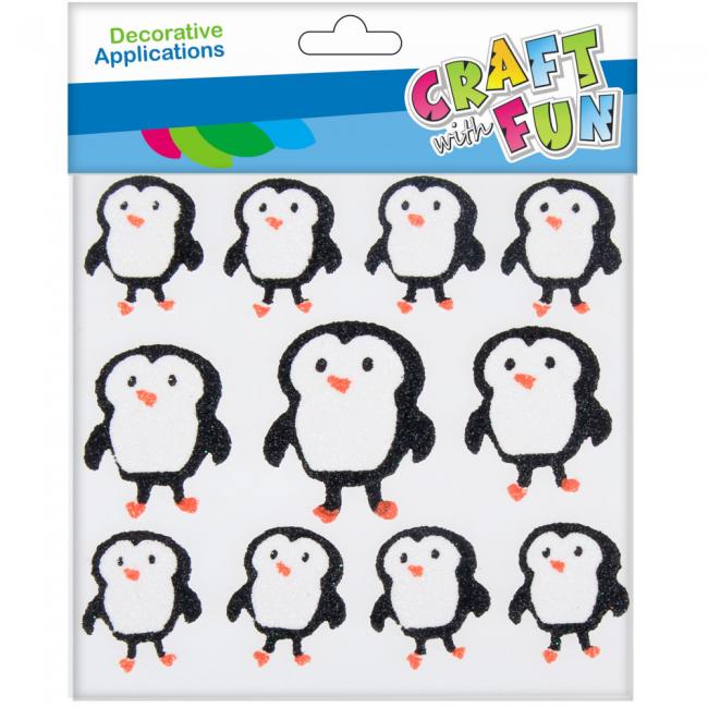 Ozdoba dekoracyjna samoprzylepna EVA Pingwin CRAFT WITH FUN 463711