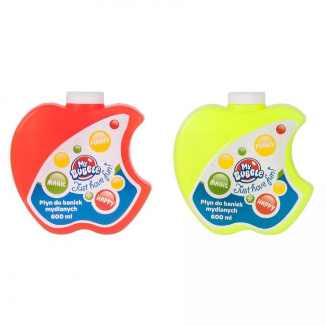 Płyn do baniek 600 ml Jabłko MY BUBBLE 398235