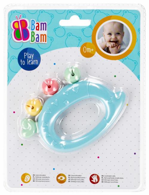 Grzechotka Jeżyk pastelowy BAM BAM 475313