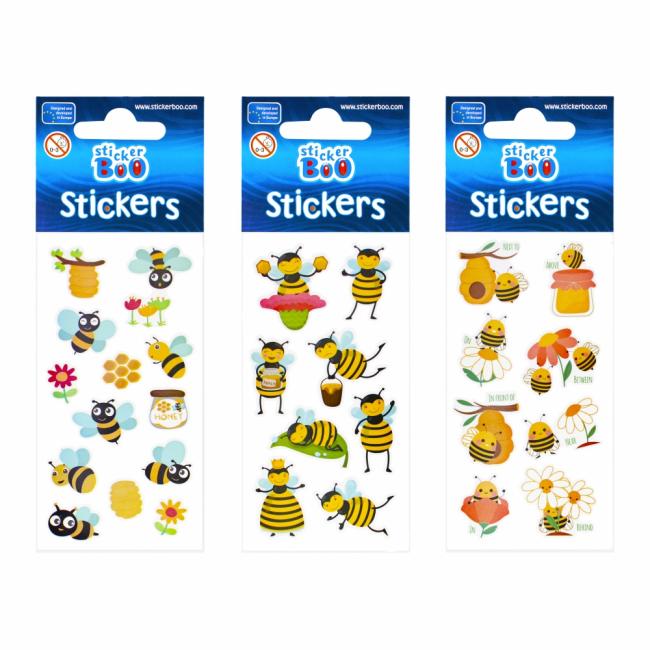 Naklejki 7x18 cm Pszczółki STICKER BOO 483492