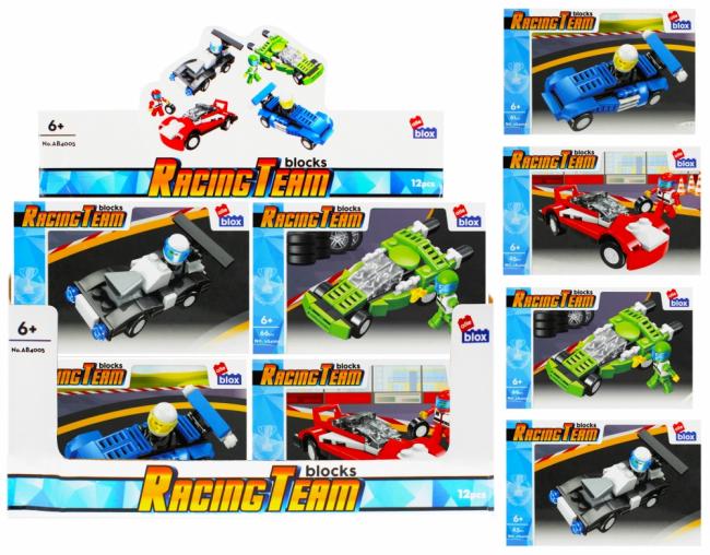 Klocki konstrukcyjne 61-66 elementów Speed alleBLOX 477375