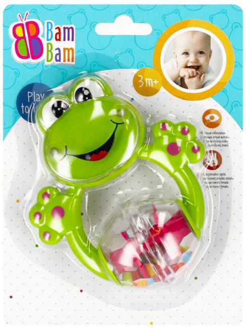 Grzechotka Żaba BAM BAM 359927