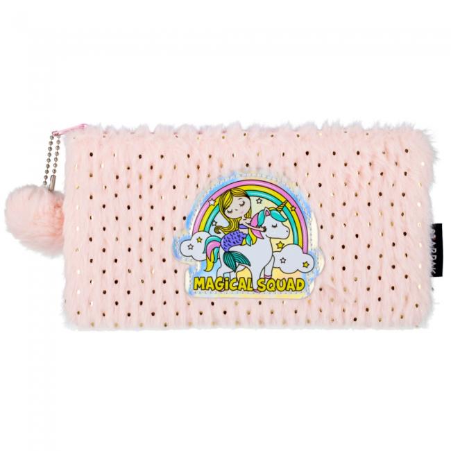 Piórnik saszetka pluszowa Cristal Unicorn STARPAK 490755
