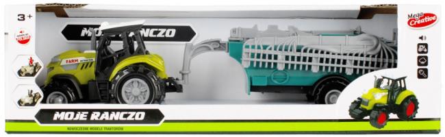 Traktor z akcesoriami Moje Ranczo MEGA CREATIVE 487482