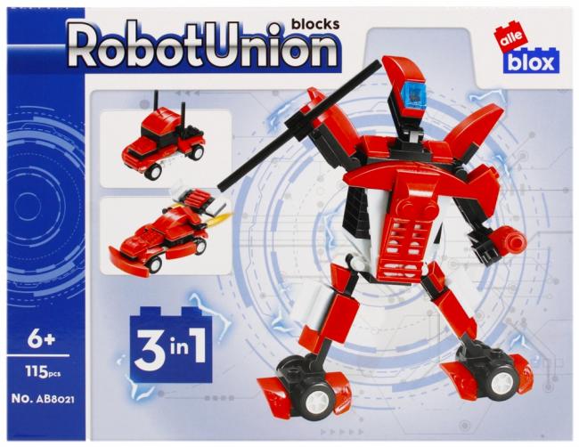Klocki konstrukcyjne 115 elementów Robot alleBLOX 492895