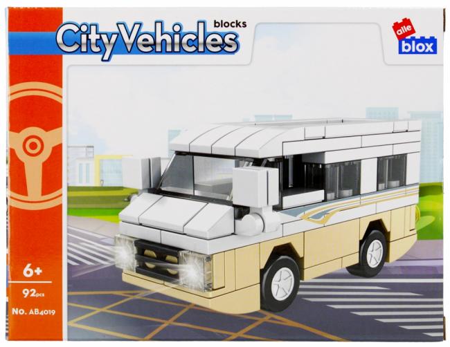 Klocki konstrukcyjne 92 elementy City alleBLOX 492752