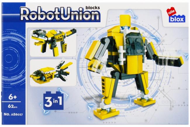 Klocki konstrukcyjne 62 elementy Robot alleBLOX 492909