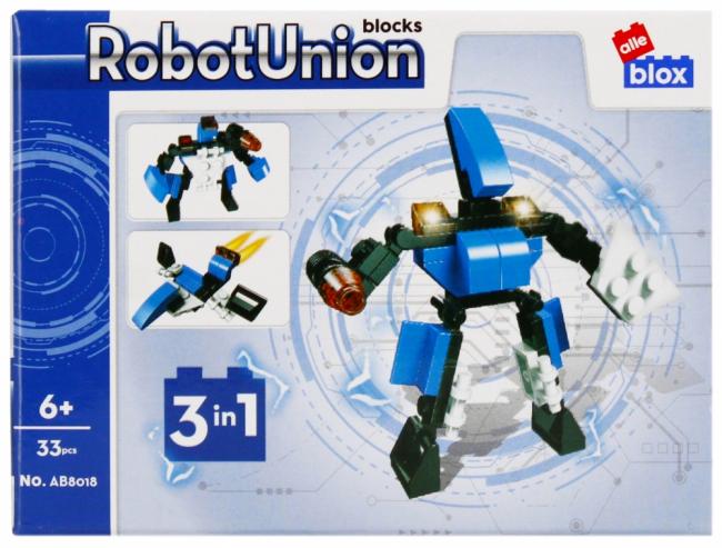 Klocki konstrukcyjne 33 elementy Robot alleBLOX 492889
