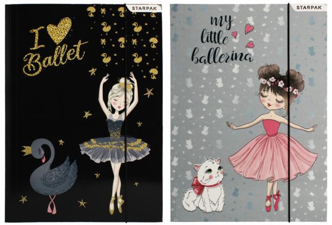 Teczka z gumką A4 Balerina STARPAK 491061