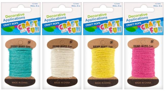 Sznurek dekoracyjny mix CRAFT WITH FUN 373358