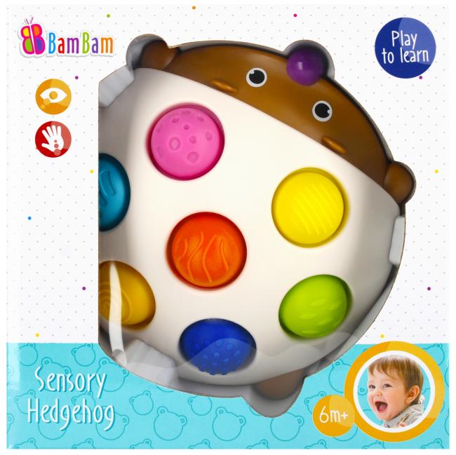 Zabawka sensoryczna Jeżyk BAM BAM 492809
