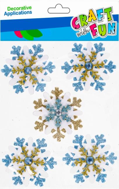 Naklejki Gwiazdki Boże Narodzenie CRAFT WITH FUN 501361