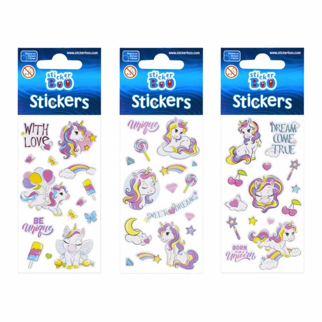 Naklejki 7x18 cm Unicorn 2 STICKER BOO 498840