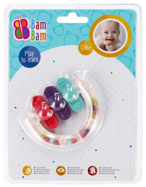 Grzechotka Znaczki BAM BAM 414251