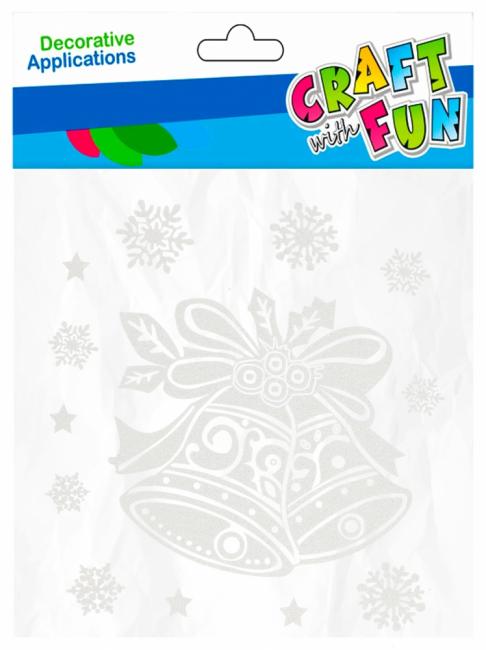 Naklejki na szybę Dzwonki Boże Narodzenie CRAFT WITH FUN 501426