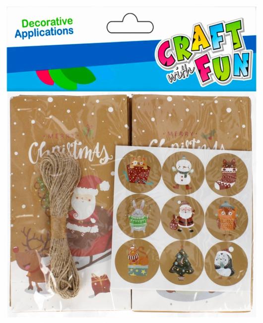 Zestaw kreatywny Kalendarz Adwentowy Boże Narodzenie CRAFT WITH FUN 501462