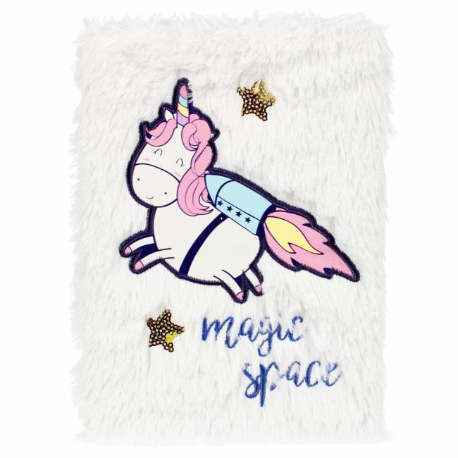 Notes pluszowy Unicorn Space STARPAK 502157