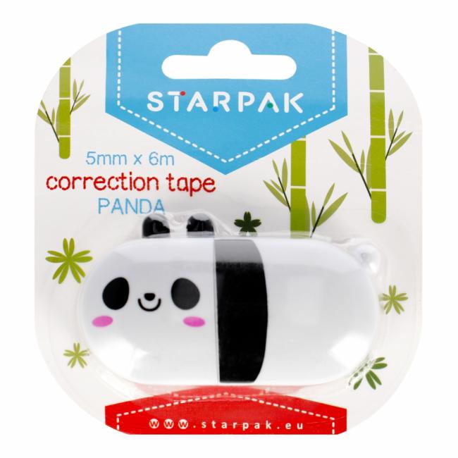 Korektor w taśmie 5mmx6mb Panda STARPAK 507206
