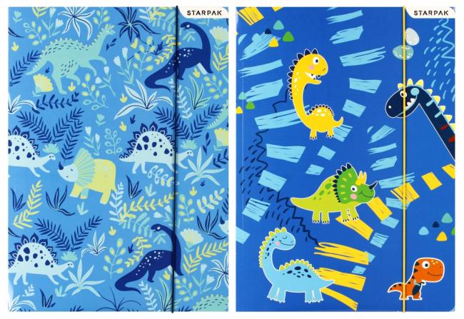 Teczka z gumką A4 Dino STARPAK 512116