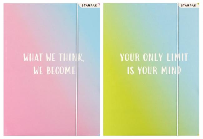 Teczka z gumką A4 Ombre STARPAK 512120