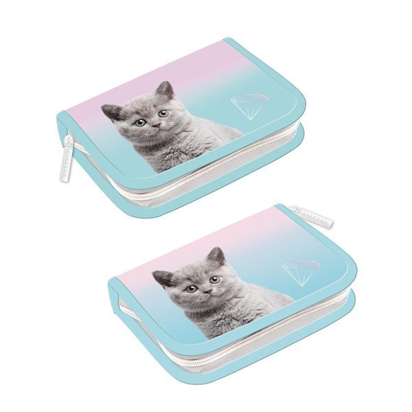 Piórnik 1zamek 2klapki z wyposażeniem Kitty STARPAK 506502