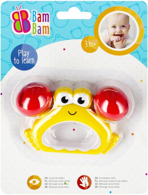 Grzechotka Krabik BAM BAM 515007
