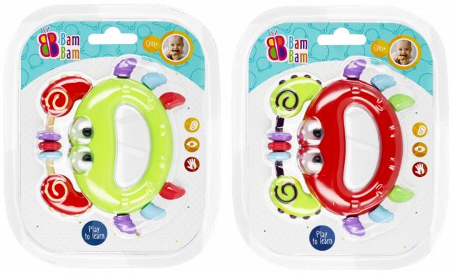 Grzechotka Krabik mix2 BAM BAM 515059