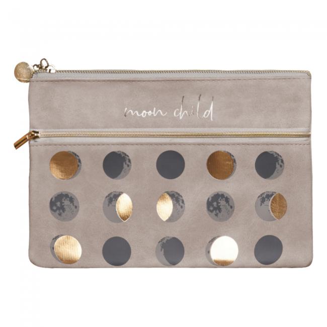 Piórnik saszetka 2zamki Moon1 STARPAK 514847