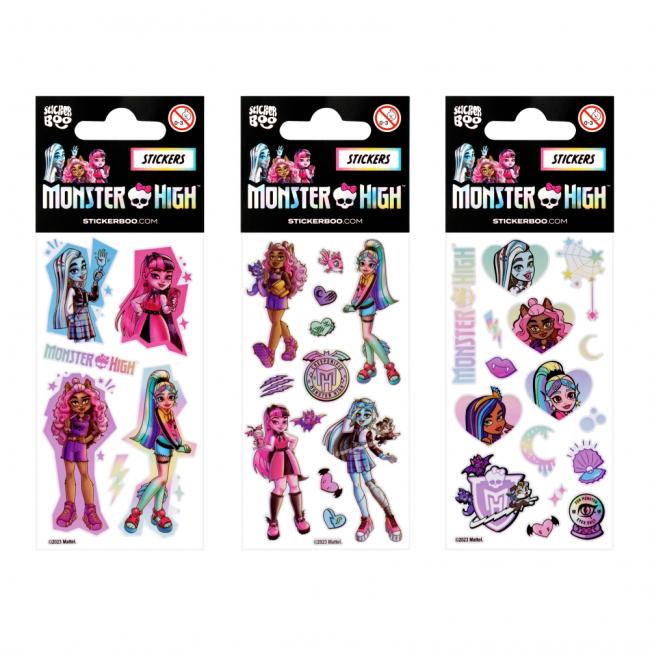 Naklejki 7x18cm Monster High STICKER BOO 517759