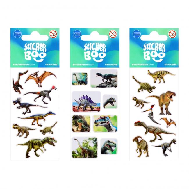 Naklejki 7x18cm Dino3  STICKER BOO 517764