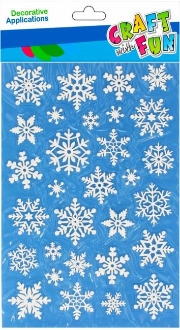 Naklejki na szybę Gwiazdki Boże Narodzenie CRAFT WITH FUN 521661