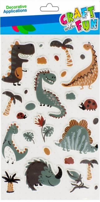 Naklejki Dinusie 27 szt. CRAFT WITH FUN 521669